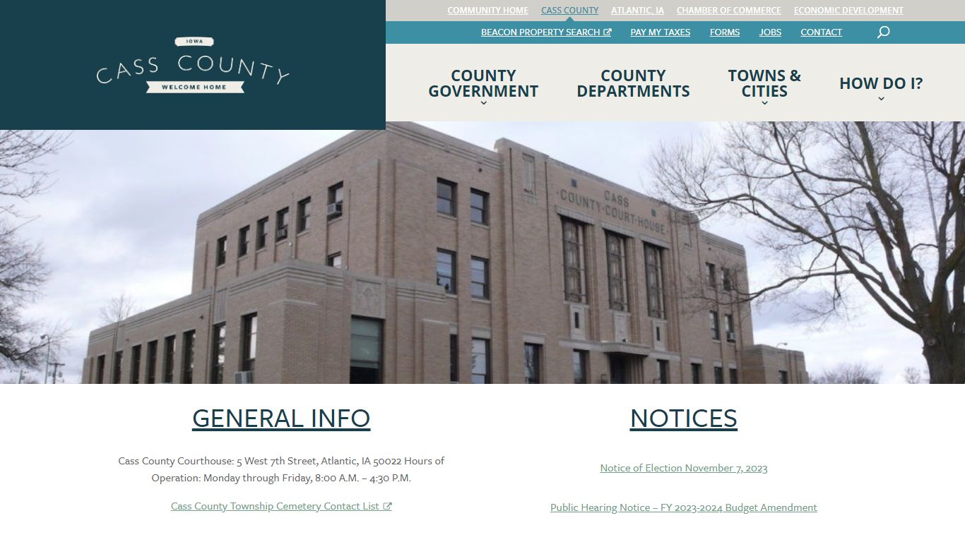 Inmate Roster - Booked and Released - Cass County Iowa